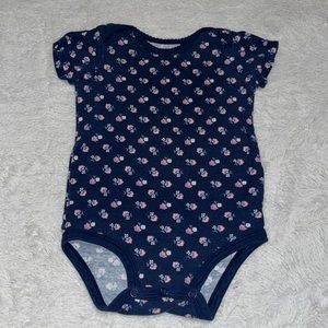 (3 for $10) carters floral bodysuit